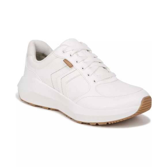 Dr. Scholl's Womens Hannah Retro Lace Up Platform Sneakers White Size 9M NEW - Picture 2 of 4